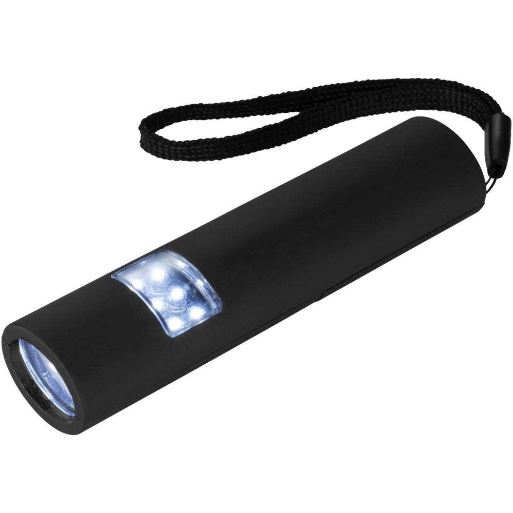 Logotrade promotional giveaway image of: Magnetic LED flashlight, black