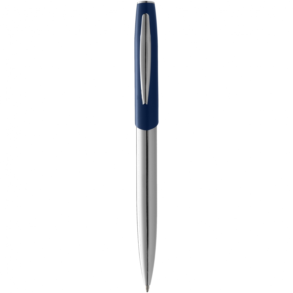 Logo trade promotional gift photo of: Geneva ballpoint pen, dark blue