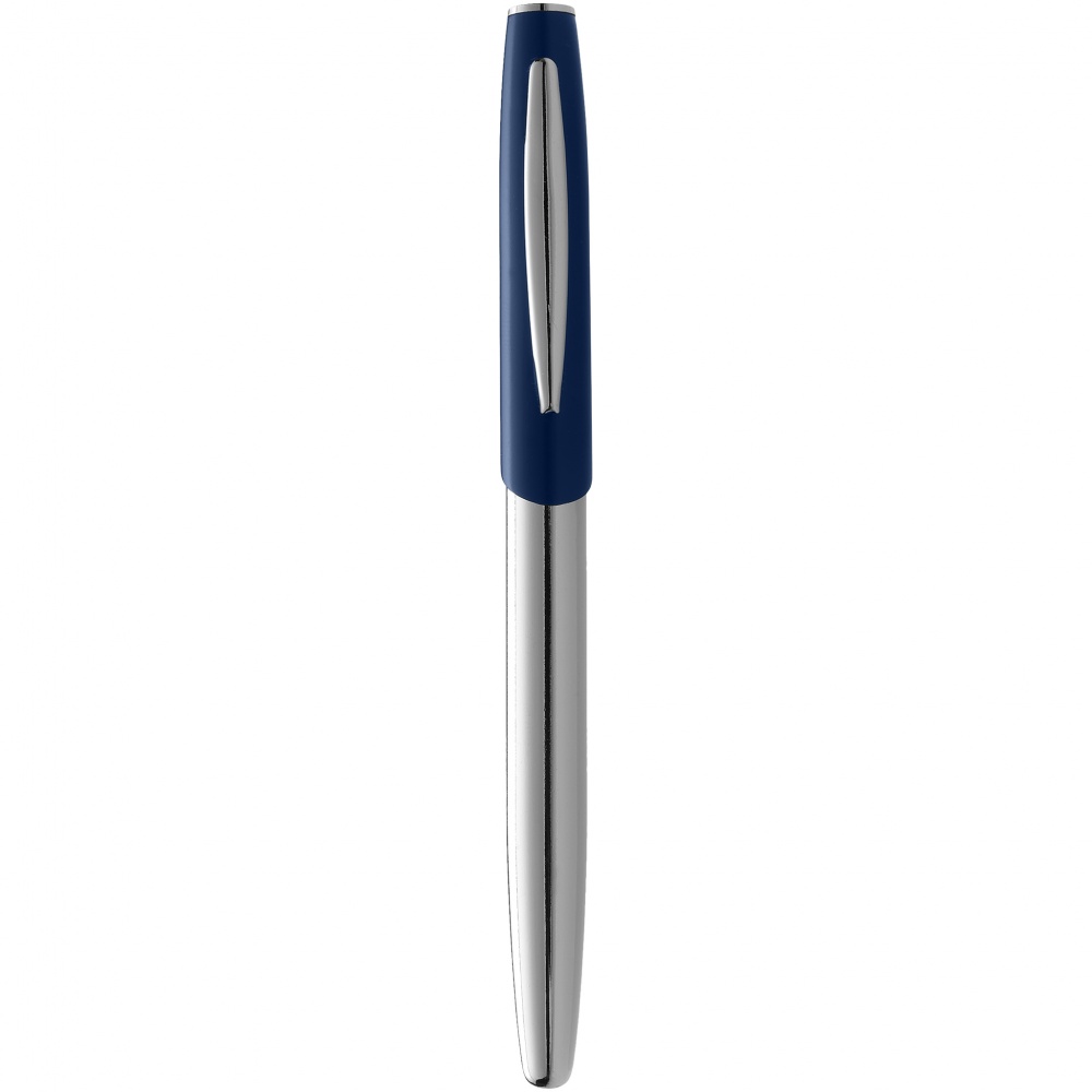 Logotrade promotional giveaway picture of: Geneva rollerball pen, dark blue