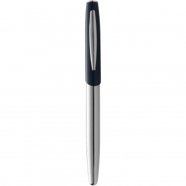Logo trade promotional giveaways picture of: Geneva rollerball pen, dark blue