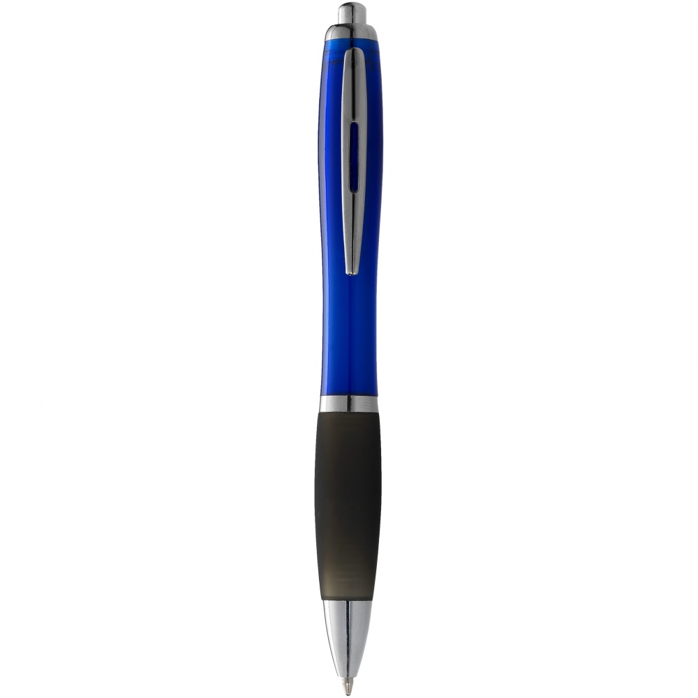 Logo trade corporate gifts picture of: Nash ballpoint pen, blue