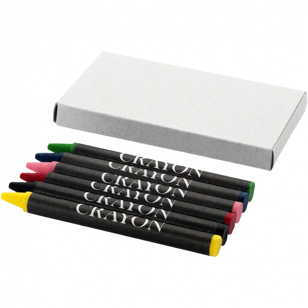 Logotrade business gift image of: 6-piece crayon set