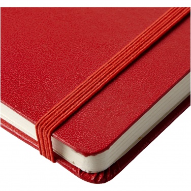 Logo trade promotional gifts image of: Classic pocket notebook, red