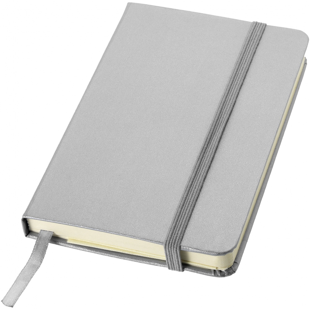 Logo trade promotional gift photo of: Classic pocket notebook, gray