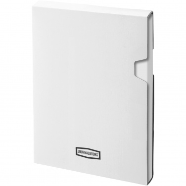 Logo trade promotional gift photo of: Executive A4 hard cover notebook, white