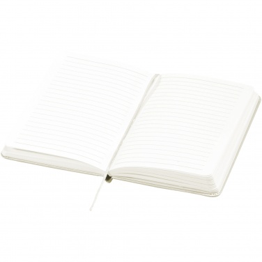 Logotrade business gift image of: Executive A4 hard cover notebook, white