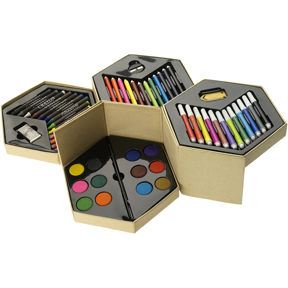 Logotrade promotional gifts photo of: 52-piece colouring set