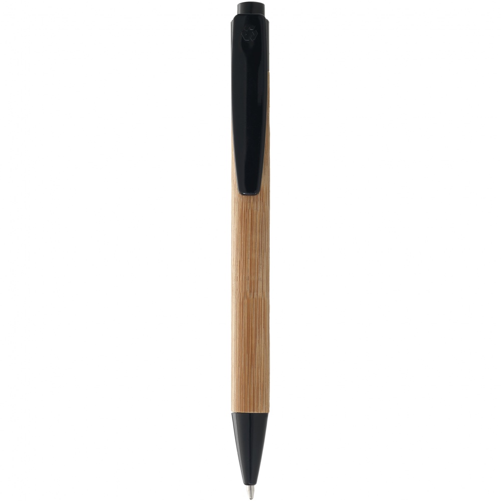 Logotrade promotional gifts photo of: Borneo ballpoint pen, black