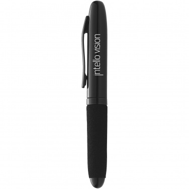 Logo trade promotional giveaways image of: Vienna ballpoint pen, black