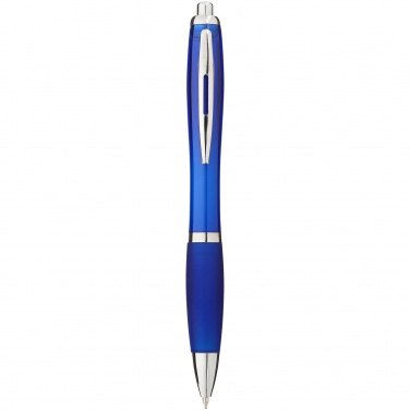 Logo trade promotional merchandise picture of: Nash ballpoint pen, blue