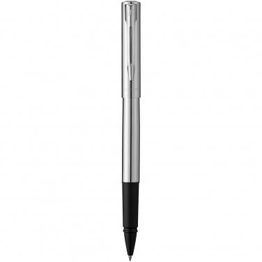 Logo trade promotional item photo of: Graduate rollerball pen, silver