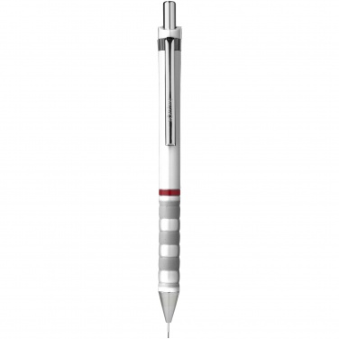 Logo trade promotional items picture of: Tikky mechanical pencil, white