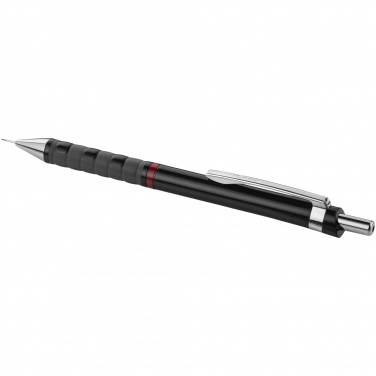 Logo trade promotional gifts picture of: Tikky mechanical pencil, black