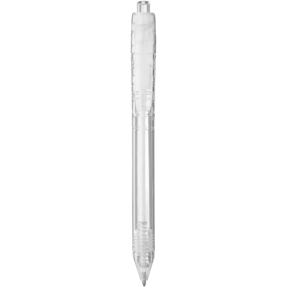 Logotrade promotional gift image of: Vancouver ballpoint pen, transparent