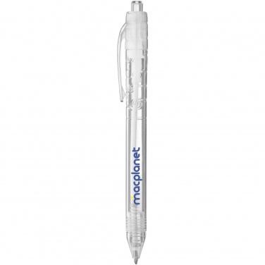 Logo trade promotional giveaways image of: Vancouver ballpoint pen, transparent