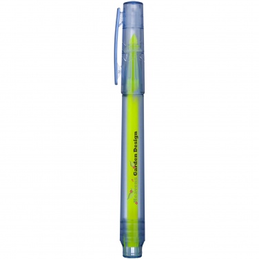 Logo trade promotional merchandise picture of: Vancouver highlighter, neon yellow