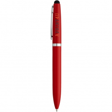 Logo trade promotional gifts picture of: Brayden stylus ballpoint pen, red