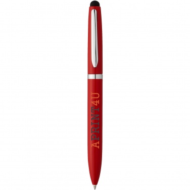 Logo trade corporate gifts picture of: Brayden stylus ballpoint pen, red