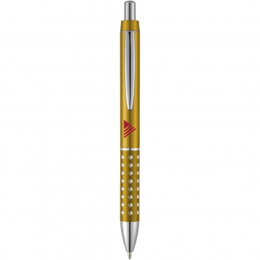 Logo trade promotional giveaway photo of: Bling ballpoint pen, yellow