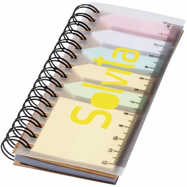 Logo trade corporate gifts picture of: Spiral sticky note book