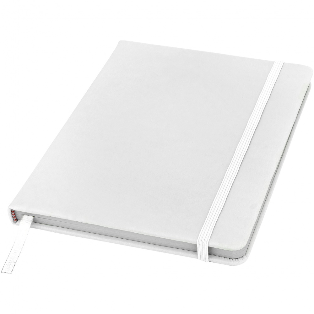 Logotrade corporate gift picture of: Spectrum A5 Notebook, white