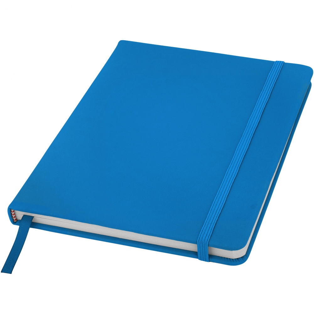Logotrade promotional item image of: Spectrum A5 Notebook, blue