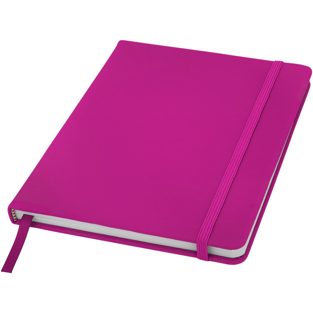 Logo trade advertising products image of: Spectrum A5 Notebook, pink