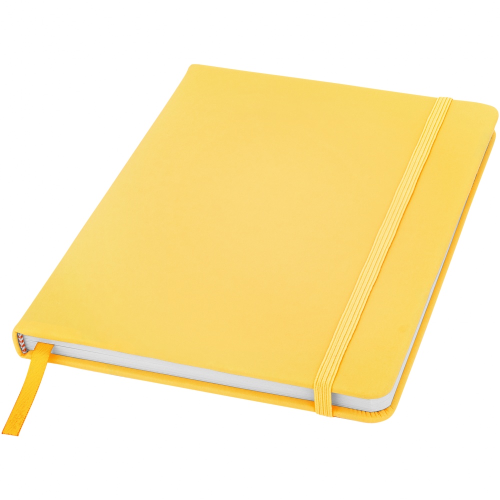 Logotrade corporate gifts photo of: Spectrum A5 Notebook, yellow