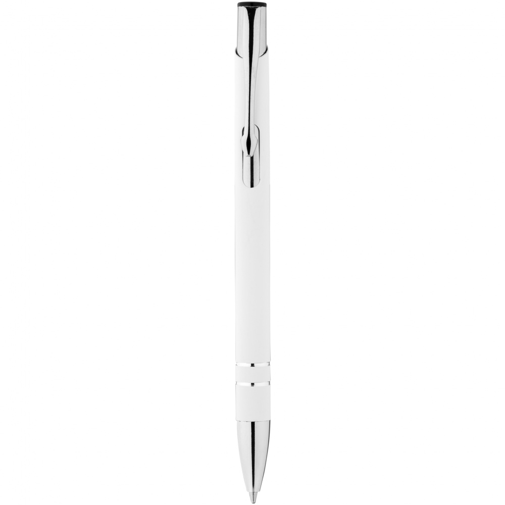 Logo trade promotional item photo of: Corky ballpoint pen, white