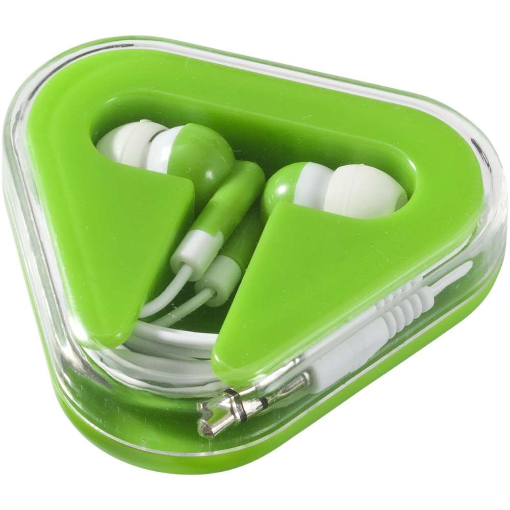 Logotrade promotional products photo of: Rebel earbuds, light green