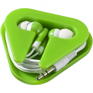 Logotrade promotional giveaway image of: Rebel earbuds, light green