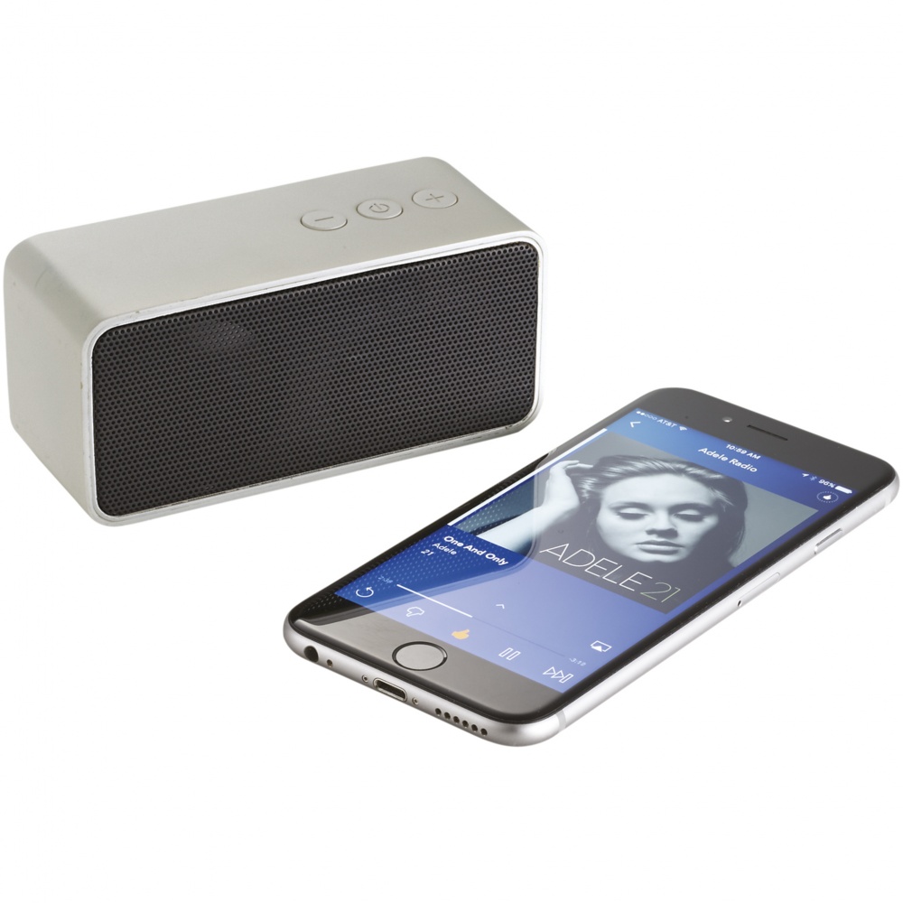 Logo trade advertising product photo of: Stark Bluetooth® Speaker, silver