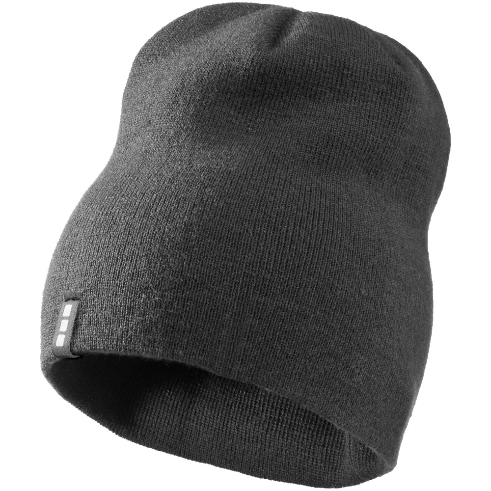 Logo trade promotional giveaway photo of: Level Beanie, grey