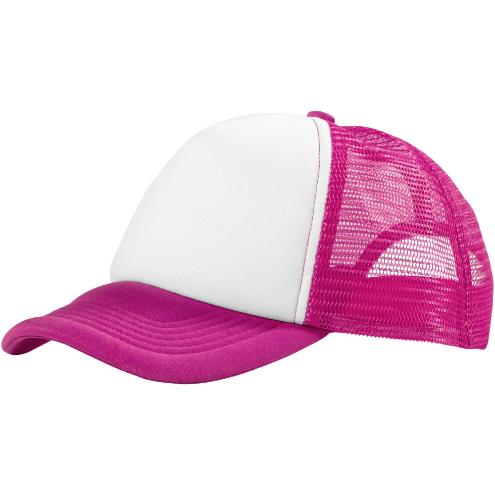 Logo trade promotional product photo of: Trucker 5-panel cap, pink
