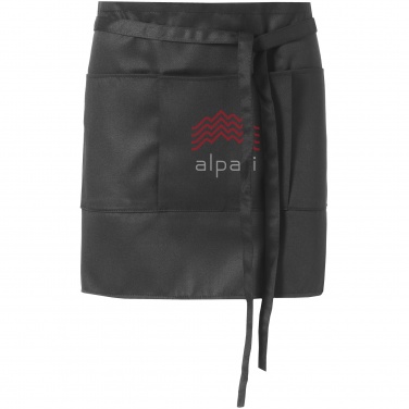 Logo trade promotional merchandise image of: Lega short apron, black