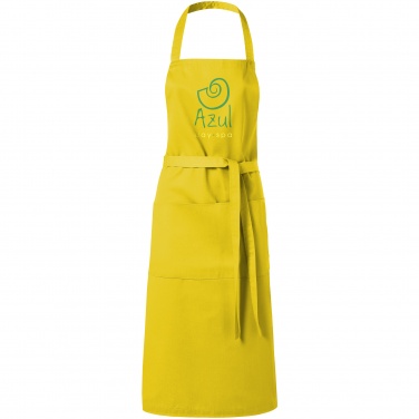 Logo trade promotional giveaway photo of: Viera apron, yellow