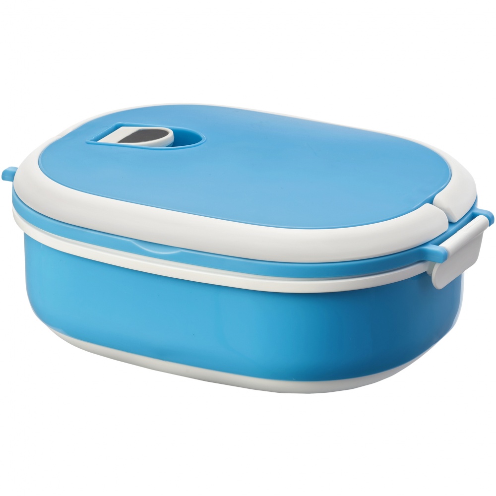 Logo trade promotional product photo of: Spiga lunch box, light blue