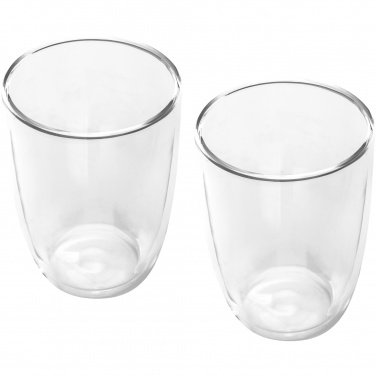 Logo trade promotional products picture of: Boda 2-piece glass set, clear