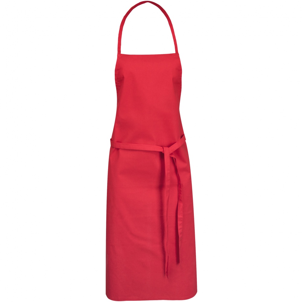 Logo trade promotional items image of: Reeva Cotton Apron, red