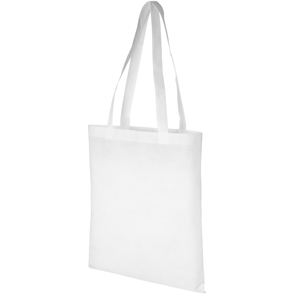 Logotrade promotional product picture of: Zeus Non Woven Convention Tote, white