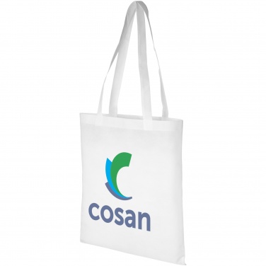 Logo trade promotional products picture of: Zeus Non Woven Convention Tote, white