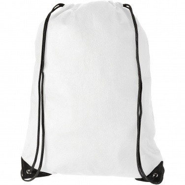 Logotrade promotional gifts photo of: Evergreen non woven premium rucksack eco, white