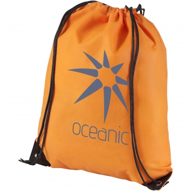 Logo trade promotional product photo of: Evergreen non woven premium rucksack eco, orange
