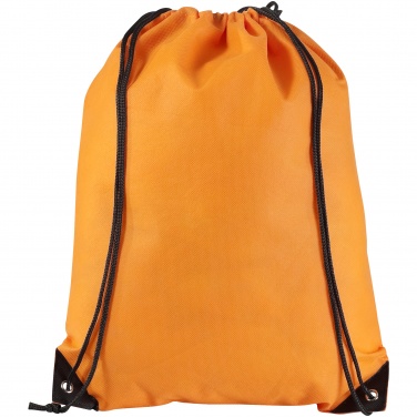 Logotrade promotional merchandise image of: Evergreen non woven premium rucksack eco, orange