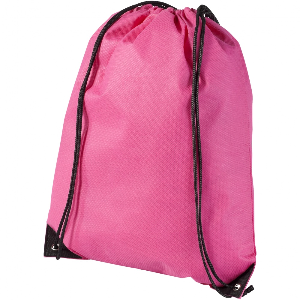 Logotrade corporate gifts photo of: Evergreen non woven premium rucksack eco, pink