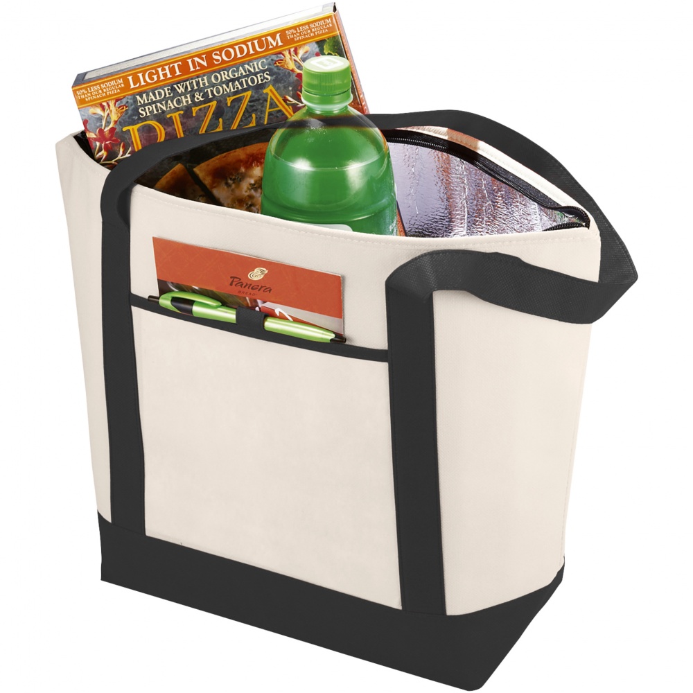 Logotrade promotional giveaways photo of: Lighthouse cooler tote, black