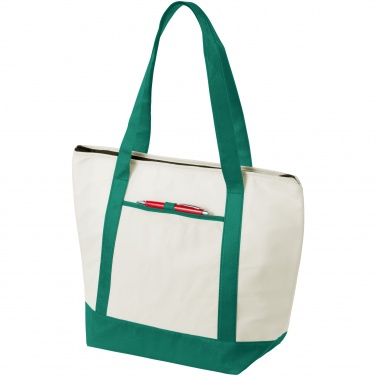 Logo trade promotional giveaways picture of: Lighthouse cooler tote, green