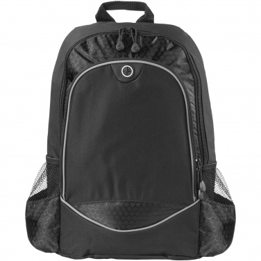 Logo trade promotional giveaways picture of: Benton 15" laptop backpack, black