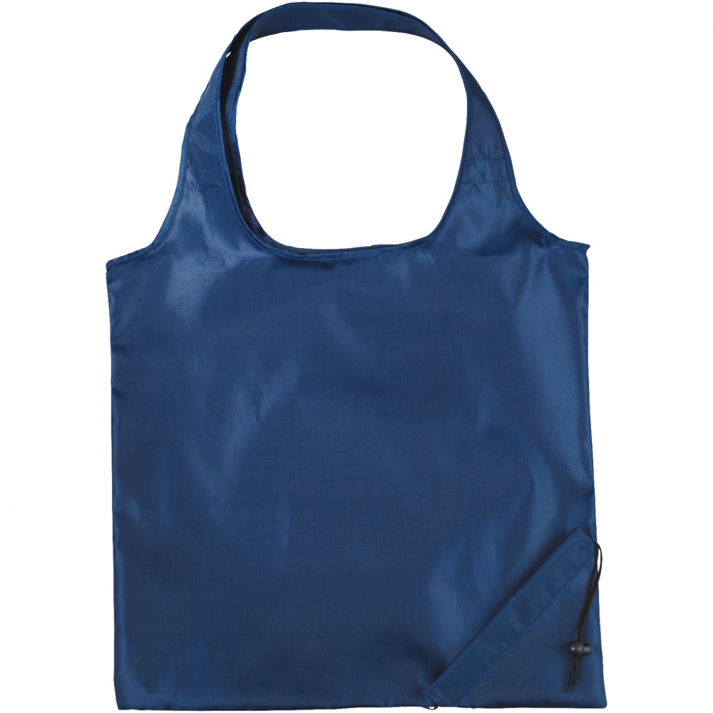 Logotrade promotional gift picture of: The Bungalow Foldaway Shopper Tote, navy blue