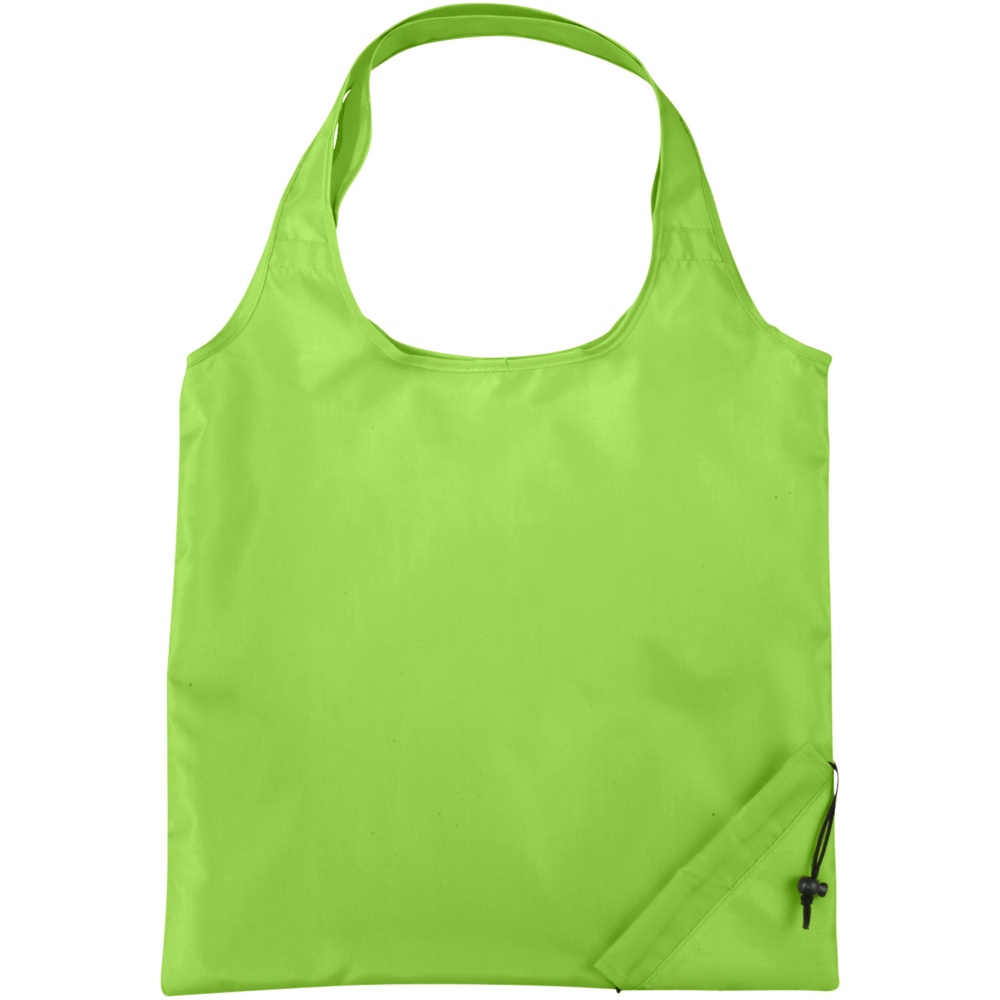Logo trade corporate gifts image of: The Bungalow Foldaway Shopper Tote, green